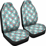 Westie Flower Car Seat Covers 160830 - YourCarButBetter