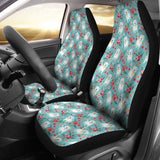 Westie Flower Car Seat Covers 160830 - YourCarButBetter