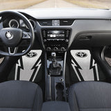 White And Black Toyota Amazing Style Car Floor Mats Custom 1 210601 - YourCarButBetter