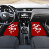 White Dragon The Celtic Car Floor Mats 211803 - YourCarButBetter