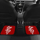 White Dragon The Celtic Car Floor Mats 211803 - YourCarButBetter
