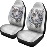 White Tiger Car Seat Covers 113308 - YourCarButBetter
