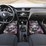 White Tiger Flower Amazing Gift Ideas Car Seat Covers 210101 - YourCarButBetter