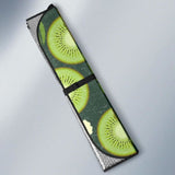 Whole Sliced Kiwi Leave And Flower Car Auto Sun Shades 182102 - YourCarButBetter