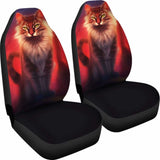 Wild Cat Art Seat Covers Amazing Best Gift Ideas 112428 - YourCarButBetter