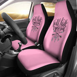 Wild Heart Gypsy Soul Pink Car Seat Covers 210305 - YourCarButBetter