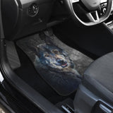 Wild Wolf Front And Back Car Mats 174510 - YourCarButBetter