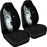Wolf And Eye Car Seat Covers 174510 - YourCarButBetter