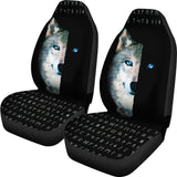 Wolf And Eye Car Seat Covers 174510 - YourCarButBetter