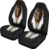 Wolf Dreamcatcher Native American Car Seat Cover 093223 - YourCarButBetter