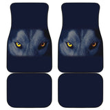 Wolf Eyes Printed Car Floor Mats 211702 - YourCarButBetter