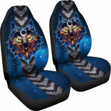 Wolf Native American Car Seat Cover 105905 - YourCarButBetter