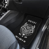Wolf of Odin Fenrir Vegvisir Symbol Car Floor Mats 210506 - YourCarButBetter