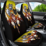 Wolves Warriors Native American Pride Car Seat Covers 093223 - YourCarButBetter