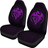Wonderful Purple Dragon Celtic Symbol Car Seat Covers 211101 - YourCarButBetter