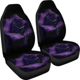 Wonderful Purple Rose Bush Floral Lovers Car Seat Covers 211101 - YourCarButBetter