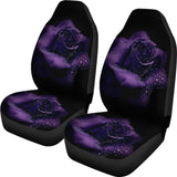 Wonderful Purple Rose Bush Floral Lovers Car Seat Covers 211101 - YourCarButBetter