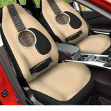 Wood Guitar Car Seat Covers 184610 - YourCarButBetter