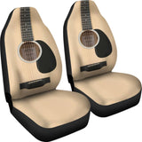Wood Guitar Car Seat Covers 184610 - YourCarButBetter