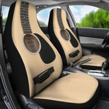 Wood Guitar Car Seat Covers 184610 - YourCarButBetter