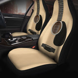 Wood Guitar Car Seat Covers 184610 - YourCarButBetter