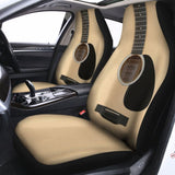 Wood Guitar Car Seat Covers 184610 - YourCarButBetter