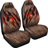Wooden Guitar Car Seat Covers 184610 - YourCarButBetter