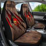 Wooden Guitar Car Seat Covers 184610 - YourCarButBetter