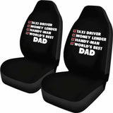 Worlds Best Dad Car Seat Covers 174914 - YourCarButBetter
