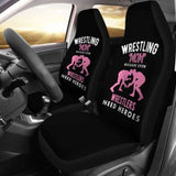 Wrestling Mom Car Seat Covers 174914 - YourCarButBetter
