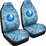 Yap Car Seat Cover - Yap Coat Of Arms Polynesian Flag Color 105905 - YourCarButBetter