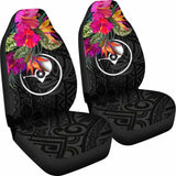 Yap Car Seat Covers - Polynesian Hibiscus Pattern - 232125 - YourCarButBetter