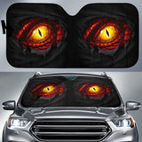 Yellow Dragon Eye Custom Car Accessories Car Auto Sun Shades 211301 - YourCarButBetter