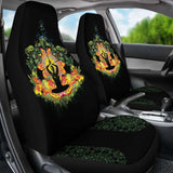 Yoga Glowing Heart Car Seat Cover 1 174914 - YourCarButBetter