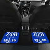 Zeta Phi Beta Custom Car Accessories Car Floor Mats 211601 - YourCarButBetter
