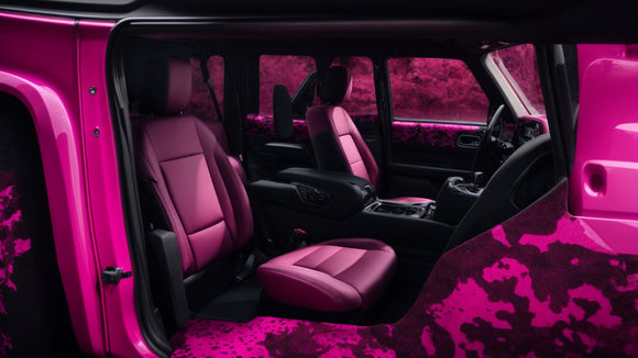 Pink Camo Jeep Floor Mats: Unleashing Style and Protection in Your Off-Road Haven
