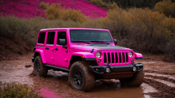 Pink Camo Floor Mats: The Unexpected Upgrade for Your Jeep's Off-Road Style