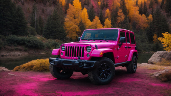 Jeep Owners: How Pink Camo Floor Mats Add Personality to Your Ride
