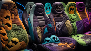 Oogie Boogie Car Seat Covers: Embrace the Spooky Charm of The Nightmare Before Christmas on the Road