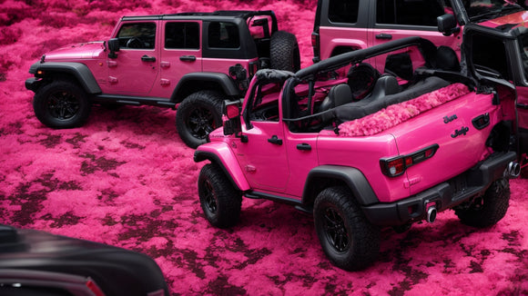 Top 5 Reasons Why Pink Camo Floor Mats are a MUST for Your Jeep