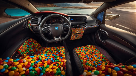 Transform Your Car with M&M's Themed Car Accessories: A Sweet Ride Awaits