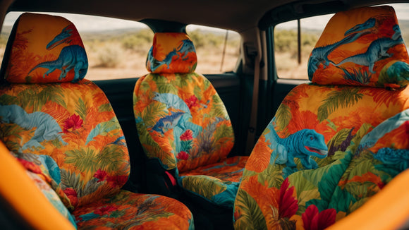 Jurassic Park Car Seat Covers: Unleash the Dinosaur Adventure in Your Car