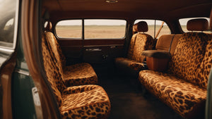Transform Your Ride with Rustic Charm: A Guide to Cow Print Car Accessories