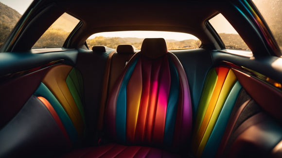 Embrace the Rainbow: Why Rainbow Car Seat Covers Are the Perfect Accessory for Your Vehicle