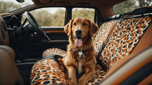Cow Print Car Accessories for Pet Owners: Style and Durability Combined
