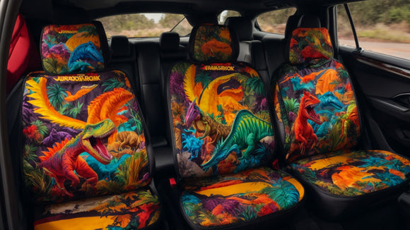 Jurassic Park Car Seat Covers: Transform Your Ride into a Prehistoric Paradise