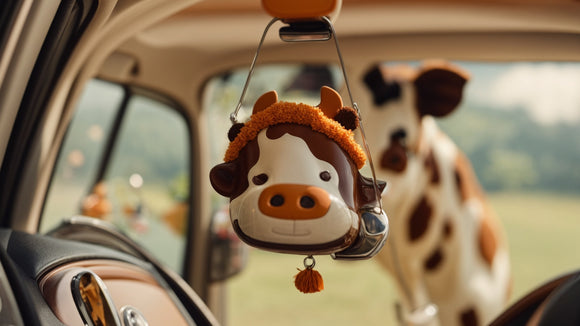 Transform Your Ride into a Moo-velous Masterpiece: Creative Ways to Style Your Car with Brown Cow-Themed Accessories