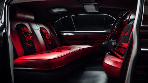 Ghostface Car Seat Covers That Will Make Every Drive a Horror Experience