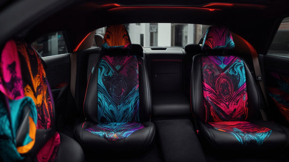 Horror and Comfort: Cozy Scream Car Seat Covers for Your Car