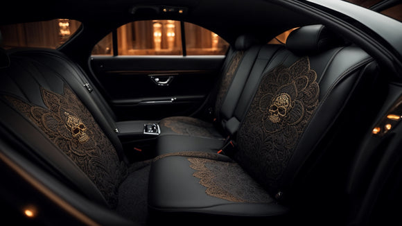 Upgrade Your Car Interior with a Skull Seat Cover Set